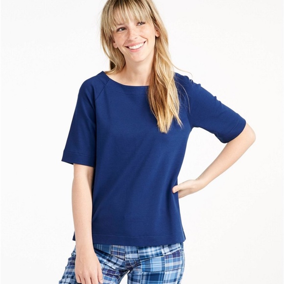 L.L. Bean Tops - L.L.Bean‎ Tee, Button-Back